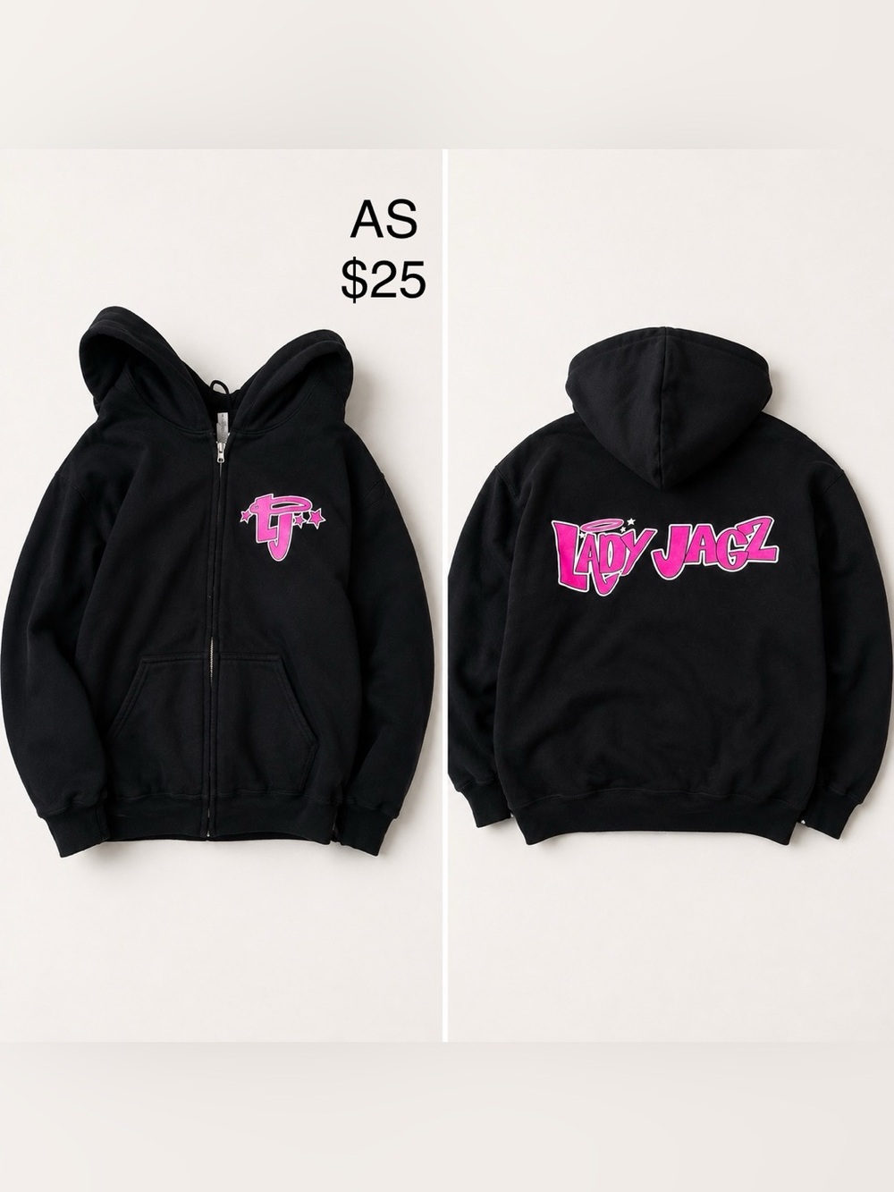Topgun lady jags zip up hoodie AS